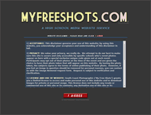 Tablet Screenshot of myfreeshots.com